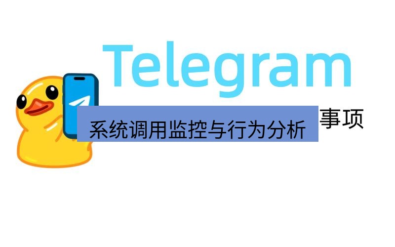 电报下载 系统调用监控与行为分析