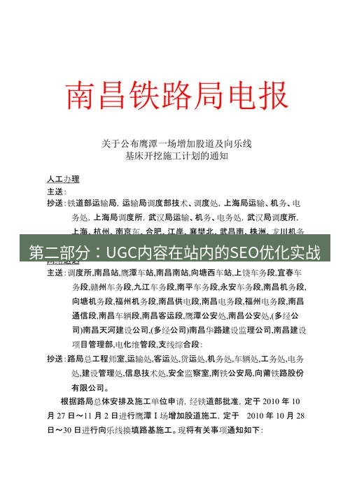 电报下载 第二部分：UGC内容在站内的SEO优化实战