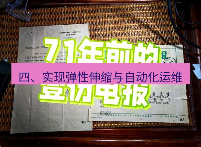 电报下载 四、实现弹性伸缩与自动化运维