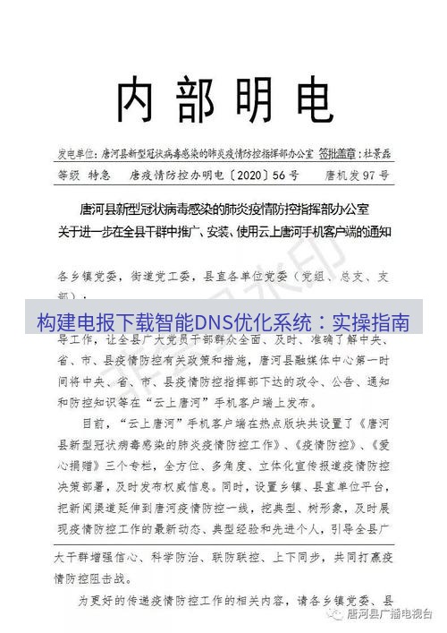 电报下载 构建电报下载智能DNS优化系统：实操指南