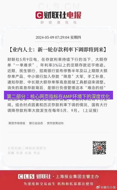 电报下载 第二部分：核心网页指标在AMP环境下的深度优化