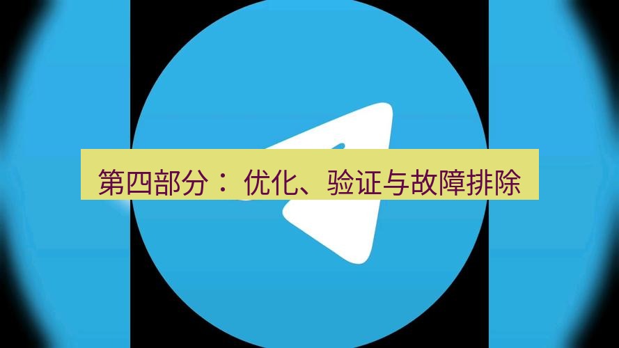 电报下载 第四部分: 优化、验证与故障排除