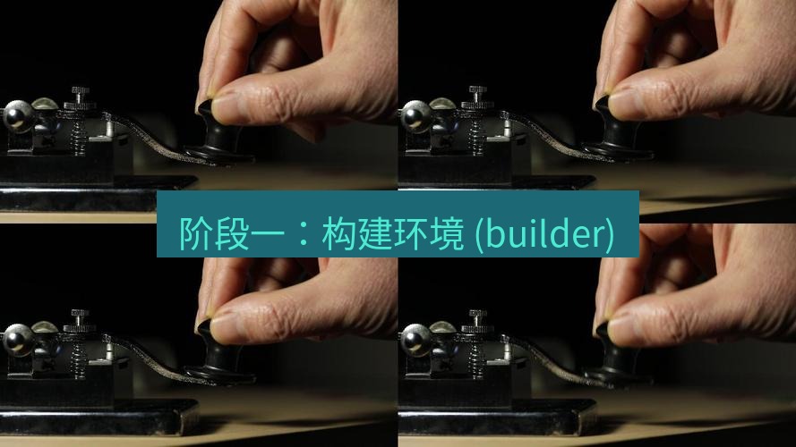 电报下载 阶段一：构建环境 (builder)