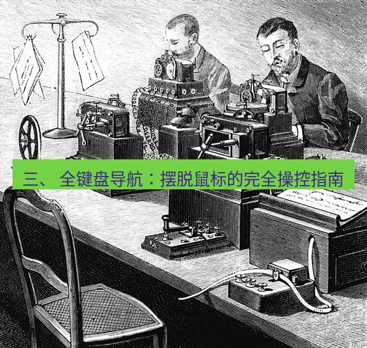 电报下载 三、 全键盘导航:摆脱鼠标的完全操控指南