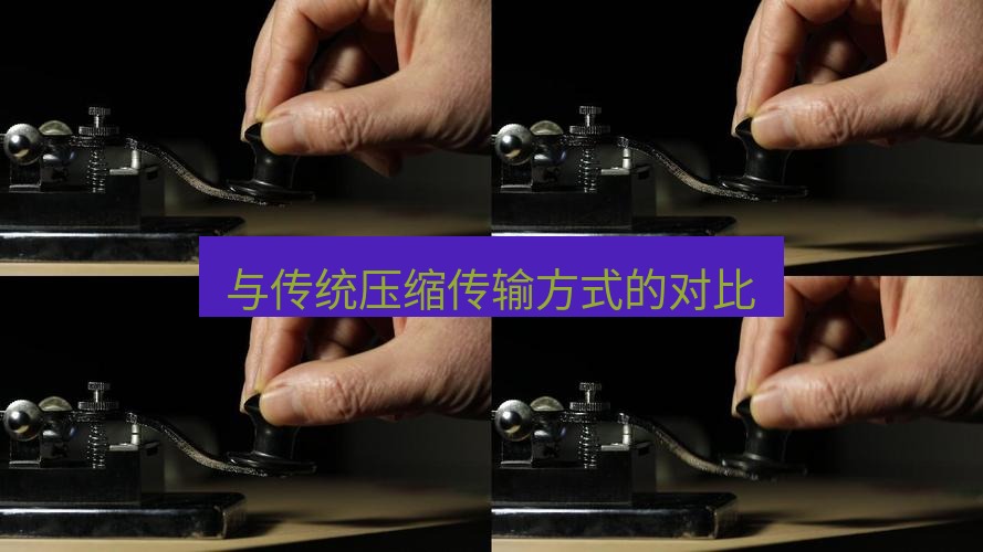 电报下载 与传统压缩传输方式的对比