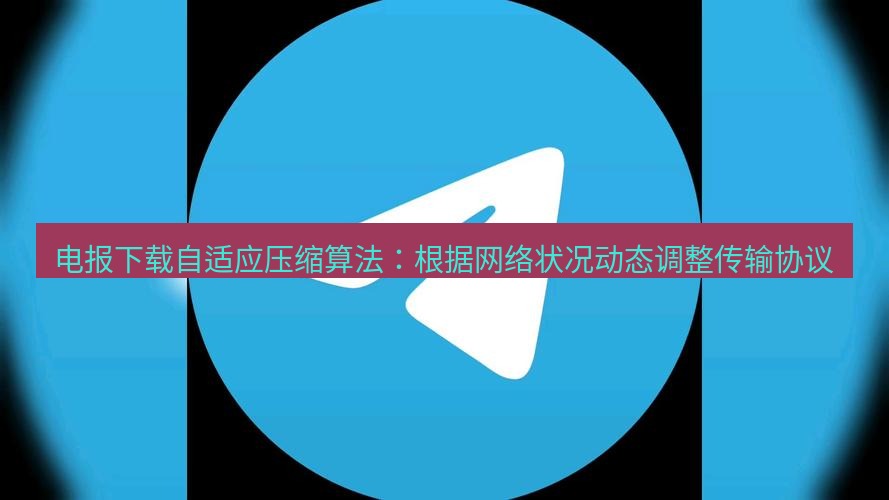 电报下载 电报下载自适应压缩算法：根据网络状况动态调整传输协议