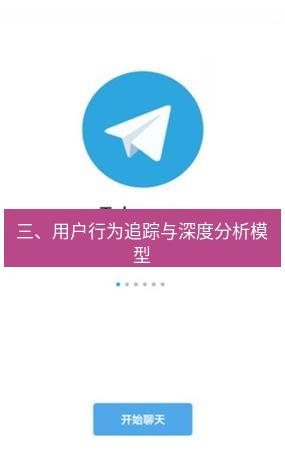电报下载 三、用户行为追踪与深度分析模型