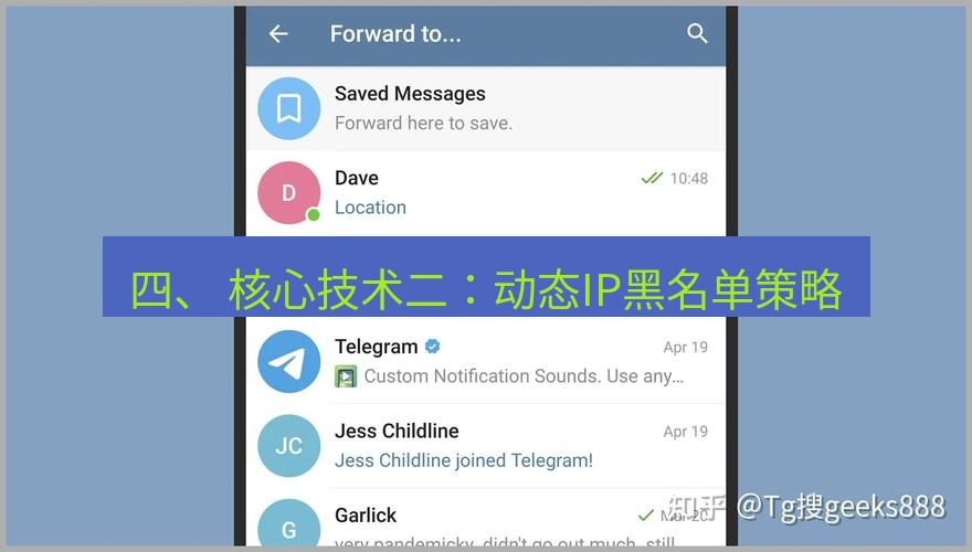 电报下载 四、 核心技术二：动态IP黑名单策略